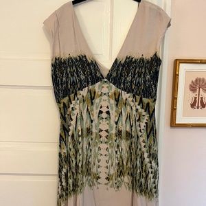 Double V Free People Mini Dress